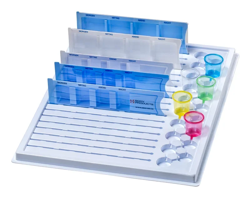 Medi-Inn dienblad voor medicijnuitgifte 15 mm x 340 mm x 440 mm wit