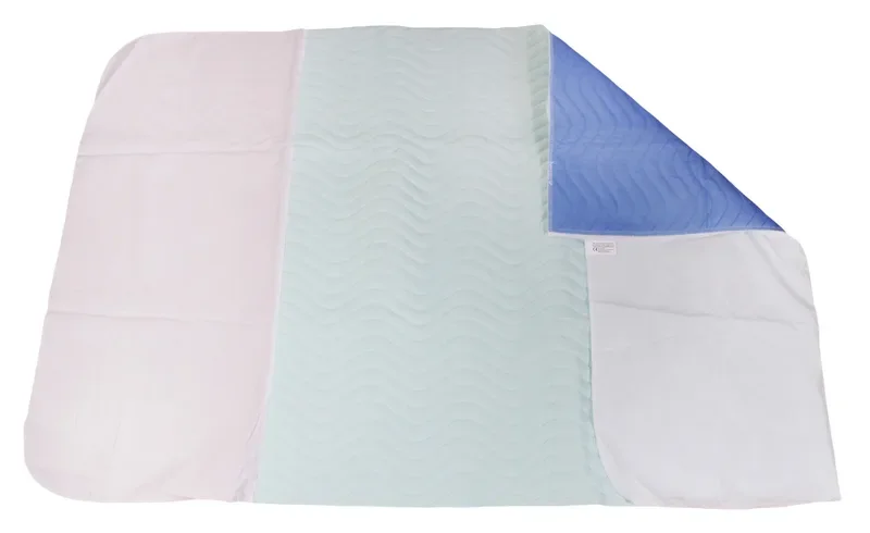 Medi-Inn matrasbeschermer 90 cm x 85 cm groen met vleugels, 5-laags