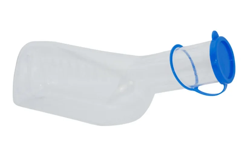 Medi-Inn urinalen 1000 ml 13 cm x 9 cm x 31 cm transparant voor mannen