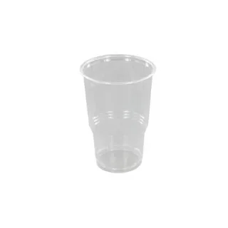 Glazen 200 ml, PLA Ø 7,06 x 9,62 cm transparant