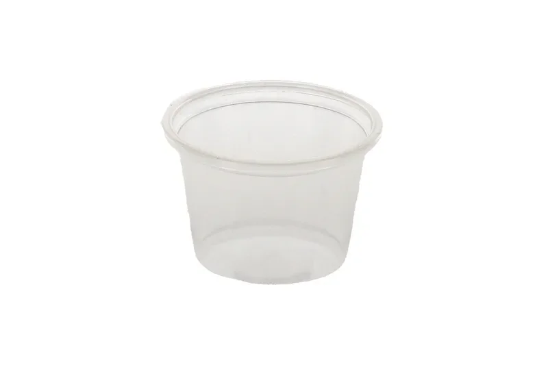 Portiecups 30 ml, PP Ø 4,4 x 3 cm transparant