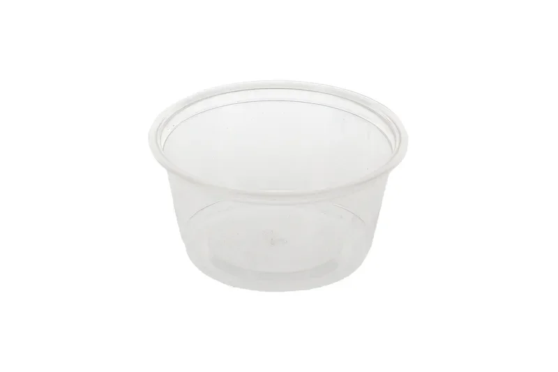 Portiecups 60 ml, PP Ø 6,2 x 2,7 cm transparant