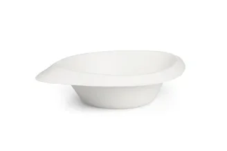Soepkommen 350 ml, suikerriet wit Folia