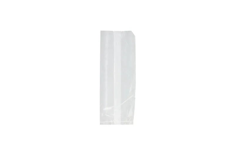 Zijvouw zakken, LDPE 10/4 x 27 cm 20 µm transparant