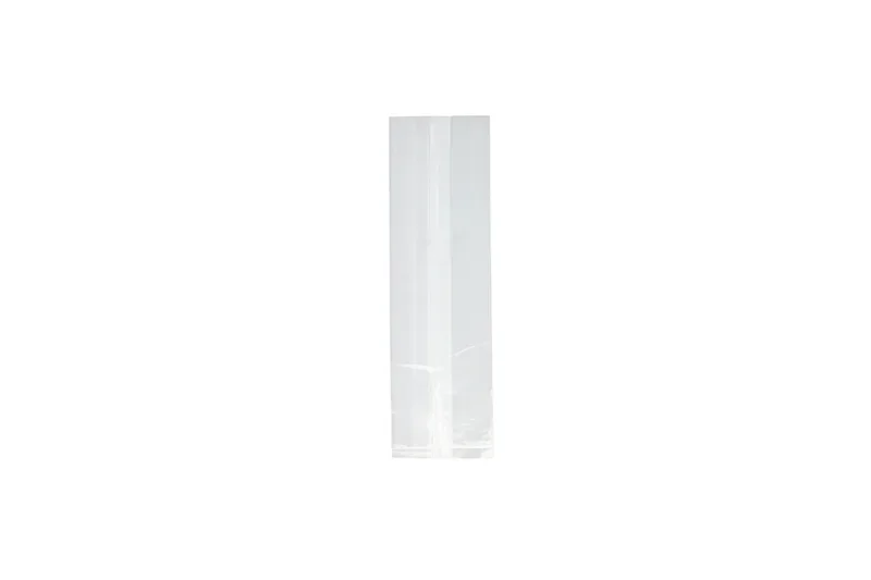 Zijvouw zakken, LDPE 10/4 x 35 cm 20 µm transparant
