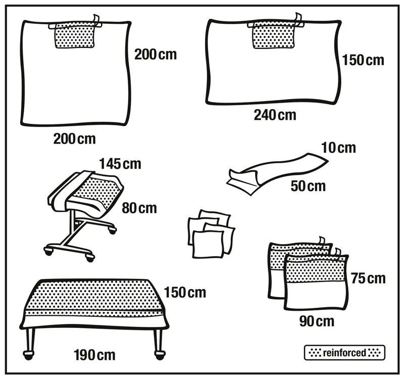 Foliodrape Universeelset III Protect Plus