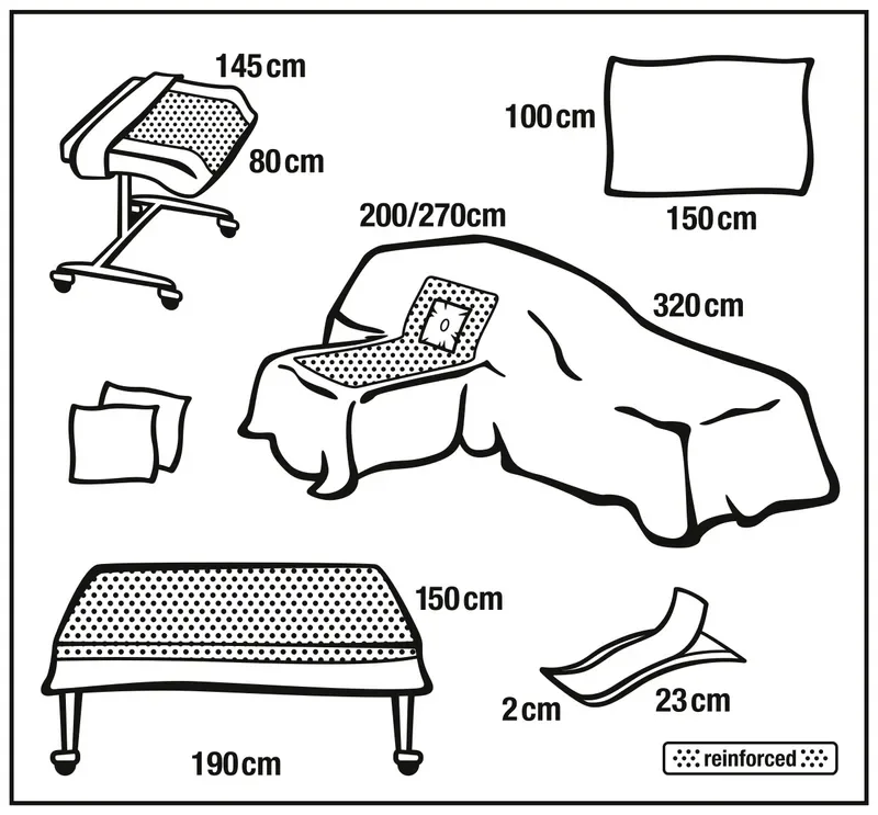 Foliodrape Protect Plus Handset II