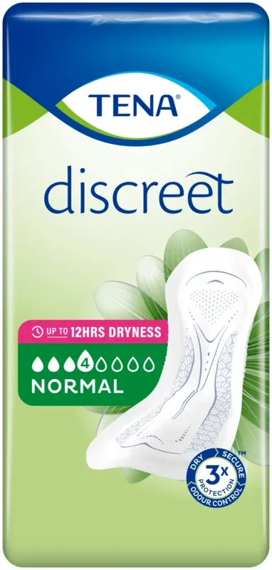 Tena incontinentie-inleggers 27,7 cm “Discreet Normal”