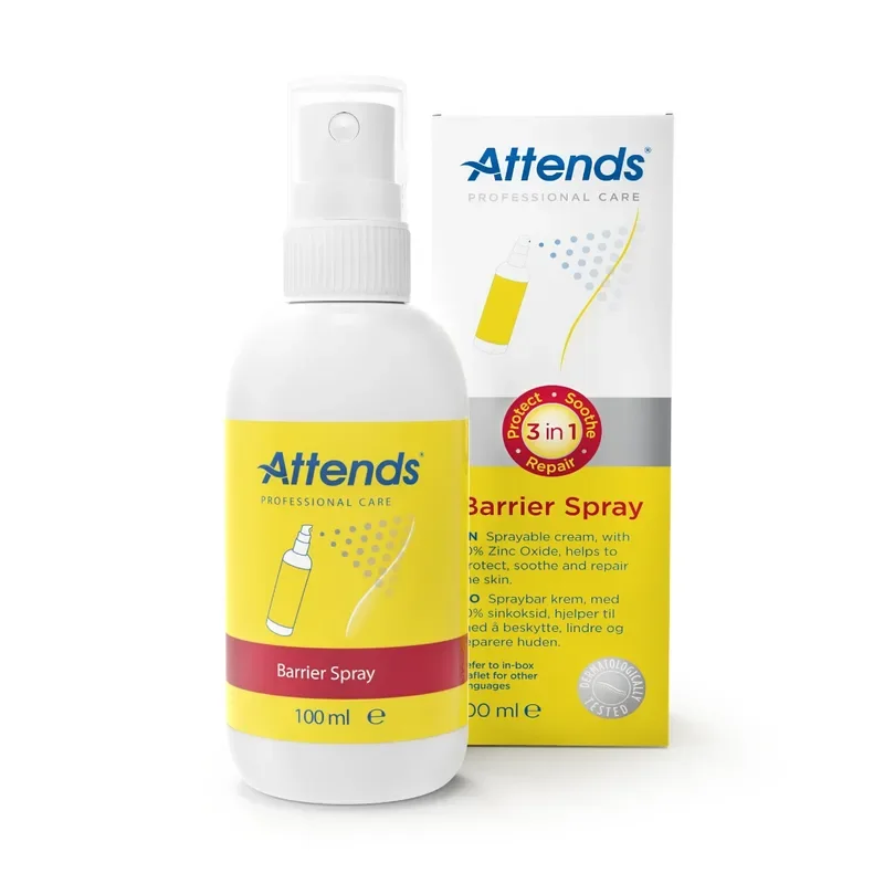 Attends care barrier spray
