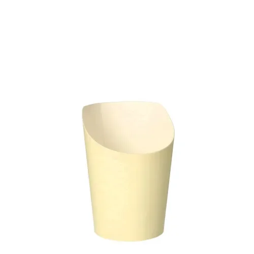 Snackbekers, karton “To Go” 0,16 l Ø 7,5 cm x 9,9 cm beige