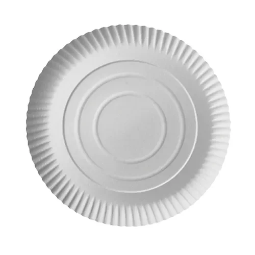 Borden, karton “pure” rond Ø 26 cm x 2 cm wit