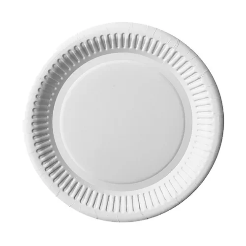 Borden, karton “pure” rond Ø 20 cm wit