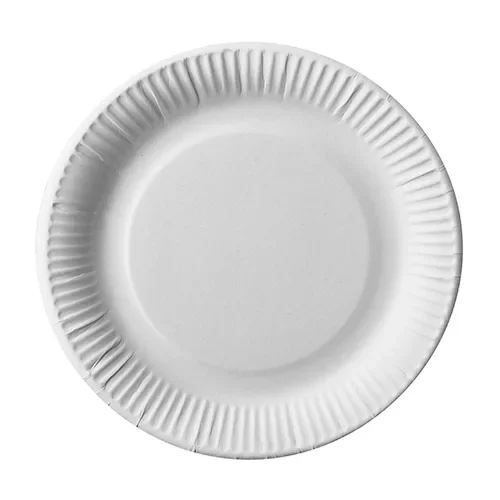 Borden, karton “pure” rond Ø 23 cm wit