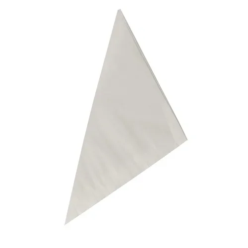 Puntzakken, Cellulose, gevouwen 23 cm x 23 cm x 32,5 cm wit inhoud 250 gr