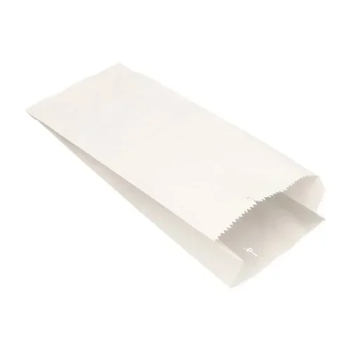 Broodzakken, cellulose, aaneengeregen 35 cm x 15 cm x 7 cm wit inhoud 2,5 kg