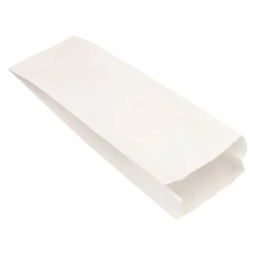 Broodzakken, cellulose, aaneengeregen 42 cm x 15 cm x 7 cm wit inhoud 3 kg