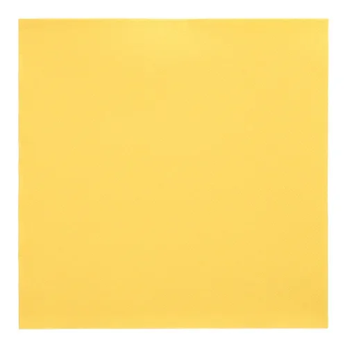 Servetten Royal Collection 1/4 vouw 40 cm x 40 cm geel