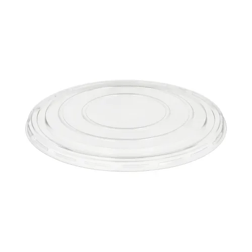 Deksel voor saladeschaal, R-PET rond Ø 18 cm x 1,5 cm transparant