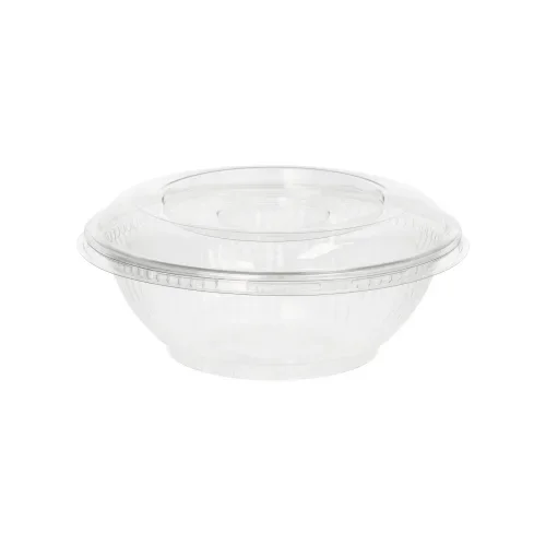 Dome Deksel, R-PET rond Ø 15,5 cm x 2,5 cm transparant