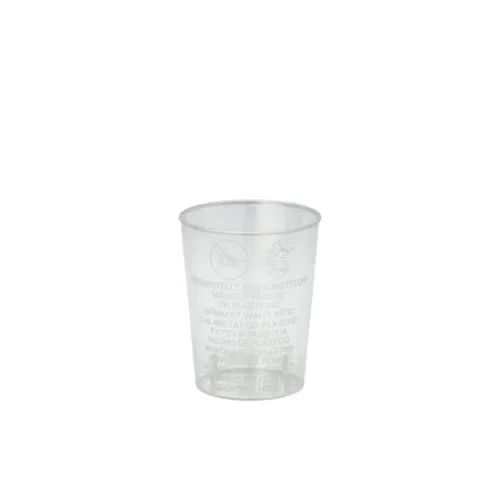 Borrelglazen, PS 4 cl Ø 4,2 cm x 5,2 cm glashelder