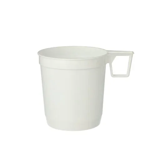 Koffiekopjes, PS 0,25 l Ø 8 cm x 8,5 cm wit