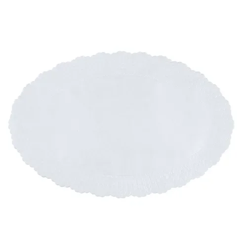 Taartranden ovaal 23 cm x 35,5 cm wit