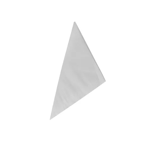 Puntzakken, Cellulose, gevouwen 19 cm x 18,5 cm x 26,5 cm wit inhoud 125 gr