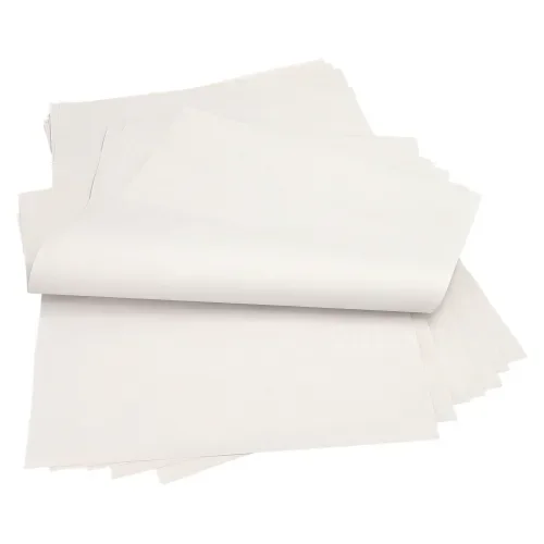 Kg Inpakpapier, cellulose 50 cm x 37,5 cm wit 1/4 vellen