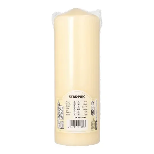 Stompkaars Ø 70 mm x 200 mm creme