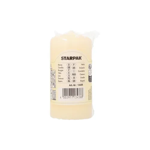 Stompkaars Ø 50 mm x 100 mm creme