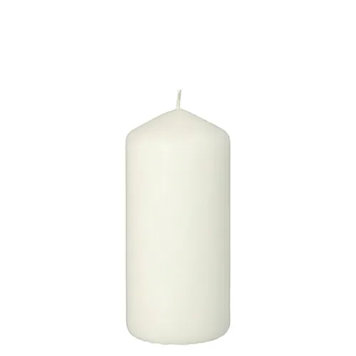 Stompkaars Ø 60 mm x 130 mm wit