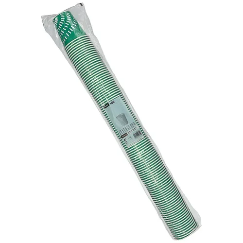 Kartonnen drinkbekers voor koude dranken 0,2 l Ø 8 cm x 8,8 cm groen