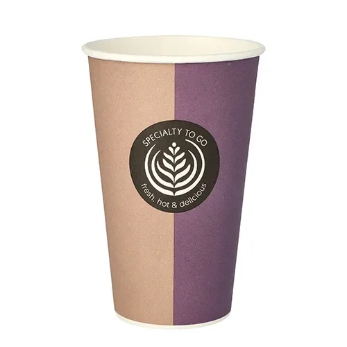 Drinkbekers, Karton “To Go” 0,4 l Ø 9 cm x 13,5 cm