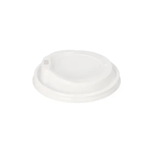 Deksel, PS “To Go” rond Ø 9 cm x 1,8 cm wit