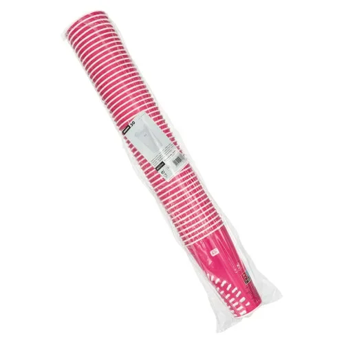 Kartonnen drinkbekers voor koude dranken 0,5 l Ø 8,97 cm x 16,83 cm roze