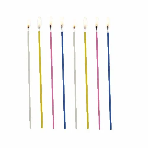Spaghettikaarsen Ø 3 mm x 16,5 cm assorti kleuren