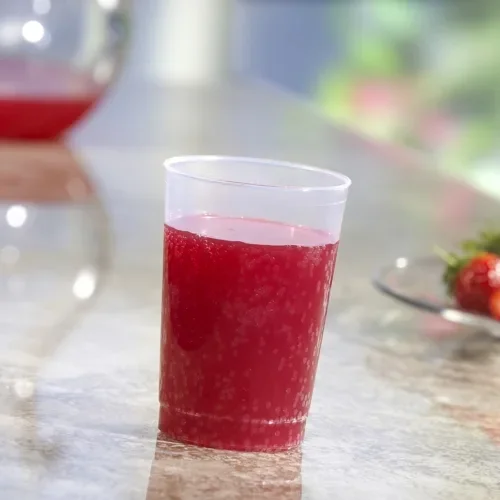 Drinkbekers, herbruikbaar PP 0,1 l Ø 5,2 cm x 7,4 cm transparant onbreekbaar