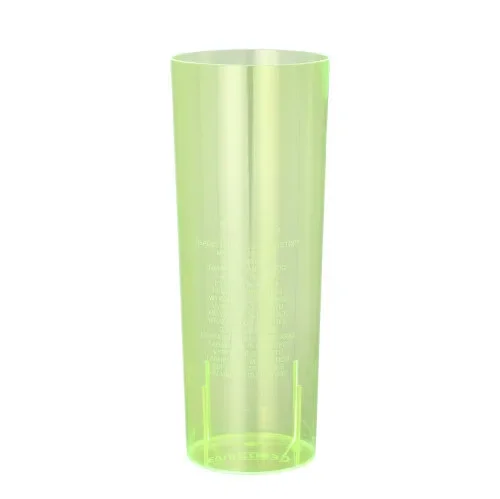 Longdrink glazen, PS 0,3 l Ø 5,85 cm x 15,2 cm geel