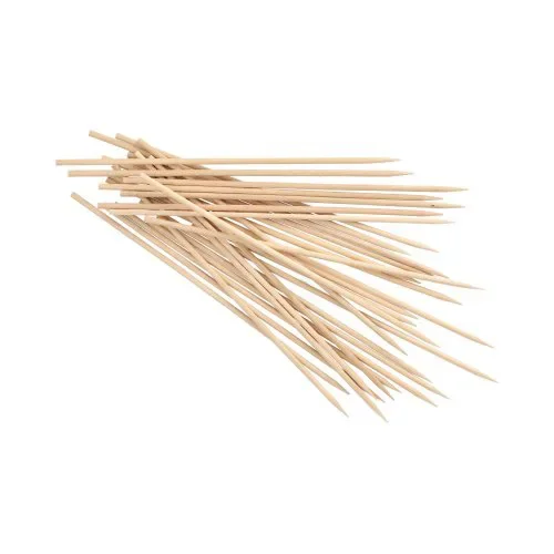Sjasliekstokjes, hout “pure” Ø 3,5 mm x 20 cm