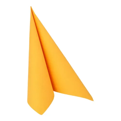 Servetten Royal Collection 1/4 vouw 40 cm x 40 cm oranje