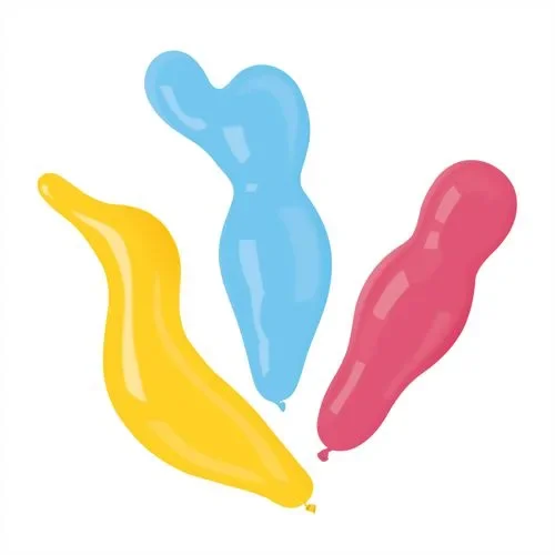 Ballonnen assorti kleuren Figures