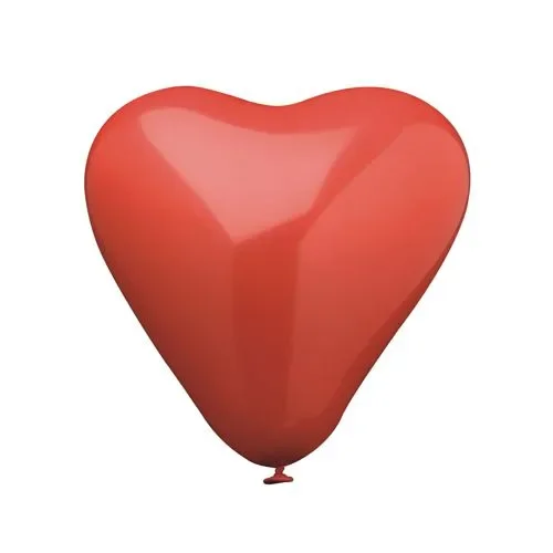 Ballonnen Ø 30 cm rood Heart large