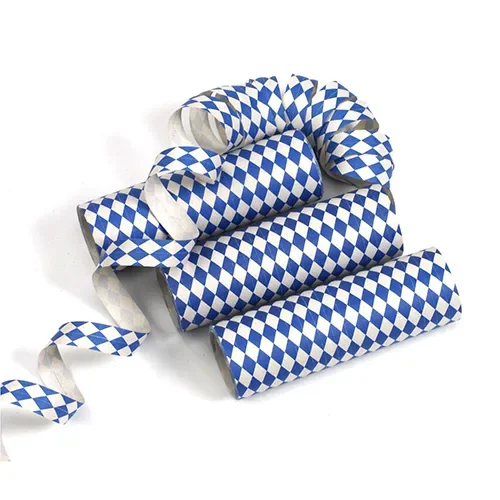 Serpentines 4 m “Beiers blauw” brandvertagend