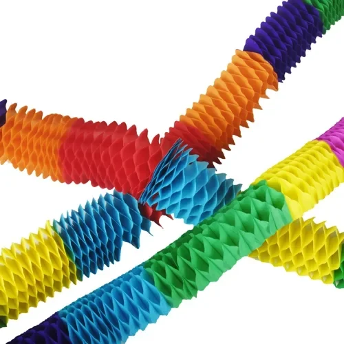 Guirlandes, papier 2 m “Boa - Mini”
