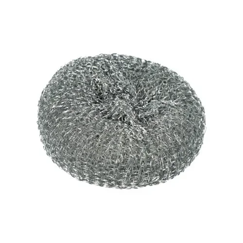 Pannensponsen rond Ø 13 cm x 4,5 cm zilver, krassen