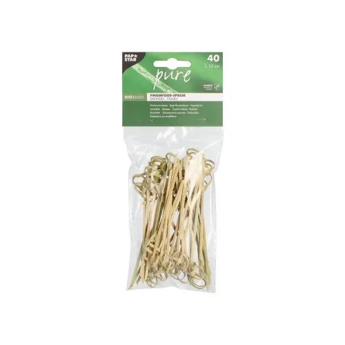 Fingerfood prikkers “pure” 10 cm Knot