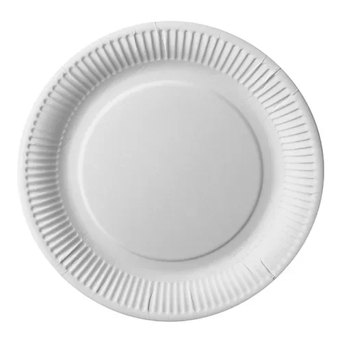 Borden, karton “pure” rond Ø 26 cm wit extra sterk