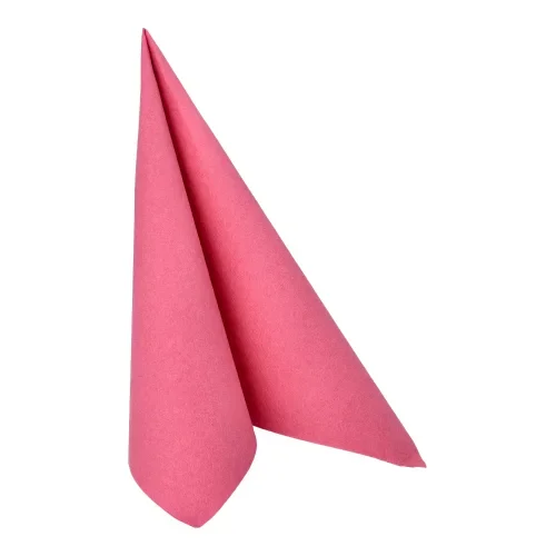 Servetten “Royal Collection” 1/4 vouw 40 cm x 40 cm fuchsia