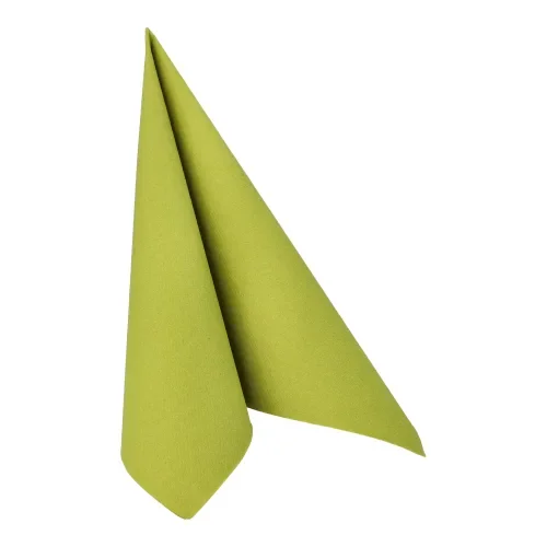 Servetten Royal Collection 1/4 vouw 40 cm x 40 cm olijfgroen