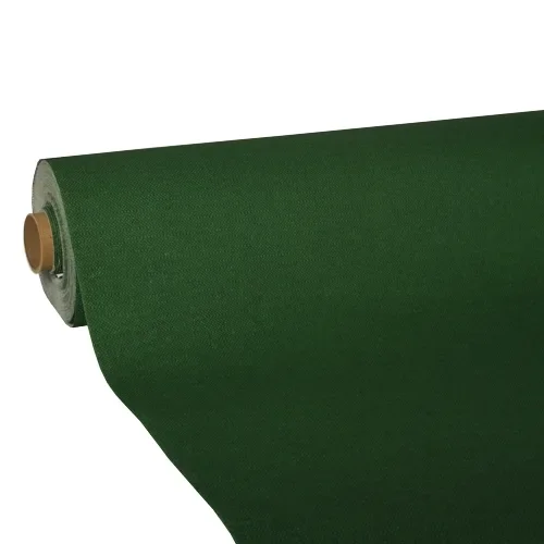 Tafelkleed, Tissue “Royal Collection” 25 m x 1,18 m donkergroen